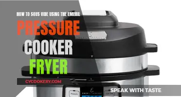 Emeril's Sous Vide: Pressure Cooker Fryer Magic