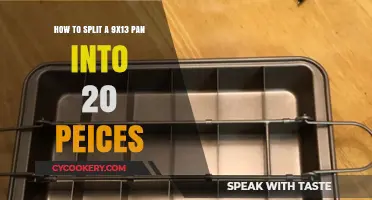 Cutting a 9x13 Cake: Making 20 Even Pieces