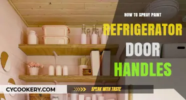 DIY Guide: Spray Painting Your Refrigerator Door Handles Like a Pro