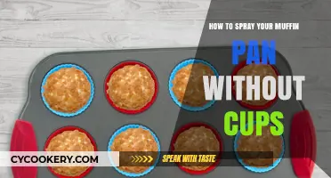 Spraying Muffin Pans: A Guide to Greasing Without Cups