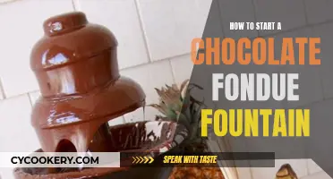 Creating a Chocolate Fondue Fountain: A Beginner's Guide