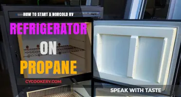 Propane Power-Up: Starting Your Norcold RV Refrigerator