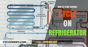 Easy Steps to Initiate Your Refrigerator's Defrost Cycle