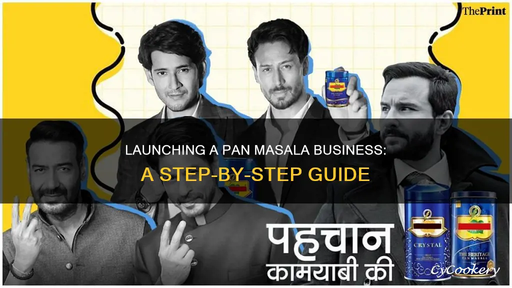 how to start pan masala business