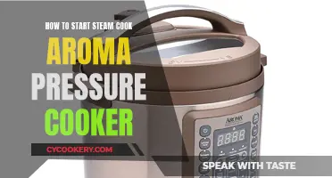 Get Started with Steam Cooking Using Aroma Pressure Cooker