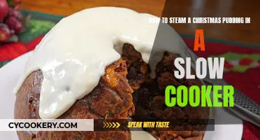 Steaming Christmas Pudding: Slow Cooker Method