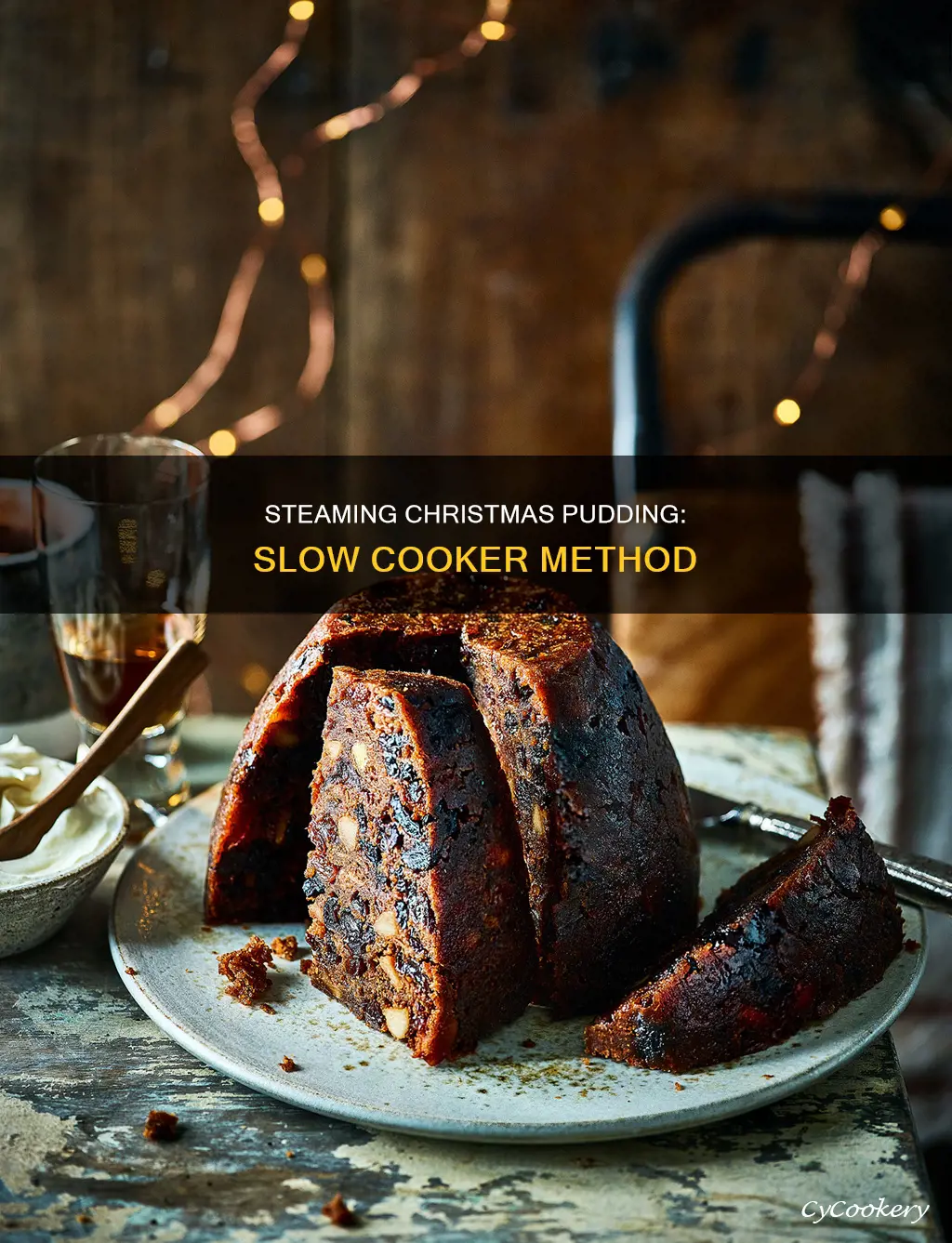 how to steam a christmas pudding in a slow cooker