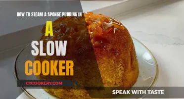 Steaming a Classic: Sponge Pudding in a Slow Cooker