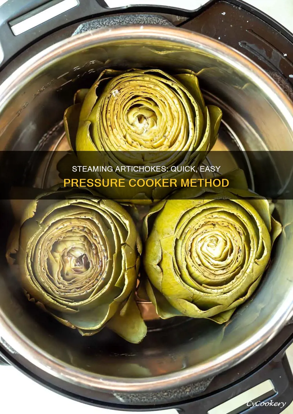 how to steam an artichoke in a pressure cooker