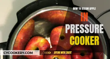 Steaming Apples: Pressure Cooker Perfection