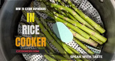 Steaming Asparagus: Using Your Rice Cooker for More