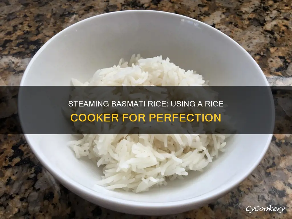 how to steam basmati rice in a rice cooker