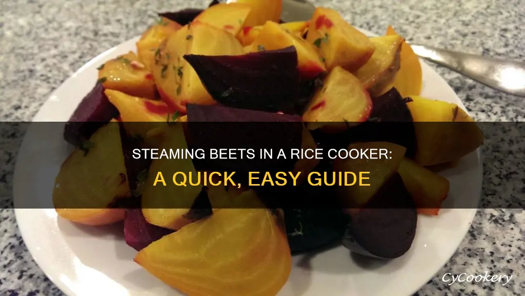 how to steam beets in a rice cooker