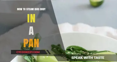Steaming Bok Choy: A Quick, Easy, and Healthy Pan-Fry