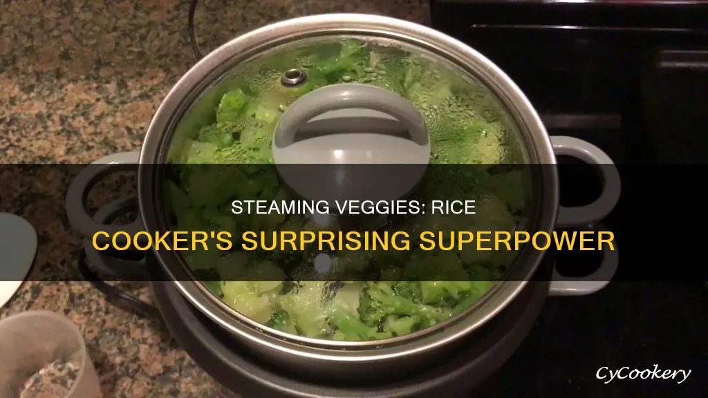 how to steam broccoli and cauliflower in rice cooker