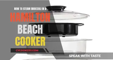 Steaming Broccoli: Using Your Hamilton Beach Cooker