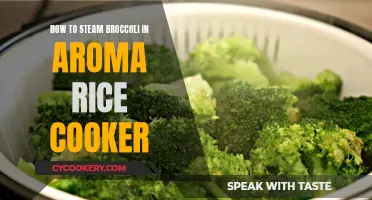 Steaming Broccoli: Using Your Aroma Rice Cooker Like a Pro