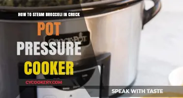 Steaming Broccoli: Crock Pot Pressure Cooker Method