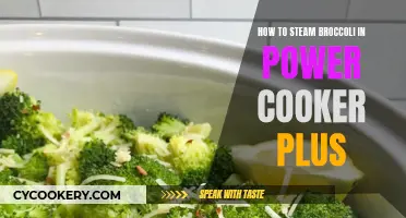 Steaming Broccoli: Power Cooker Plus Tips and Tricks