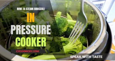 Steaming Broccoli: Using a Pressure Cooker the Right Way