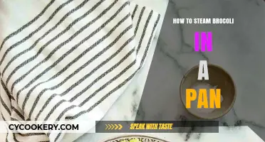 Steaming Broccoli: Quick, Easy, and Healthy Pan Method