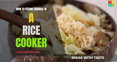 Steaming Cabbage in a Rice Cooker: Easy, Quick, and Tasty!