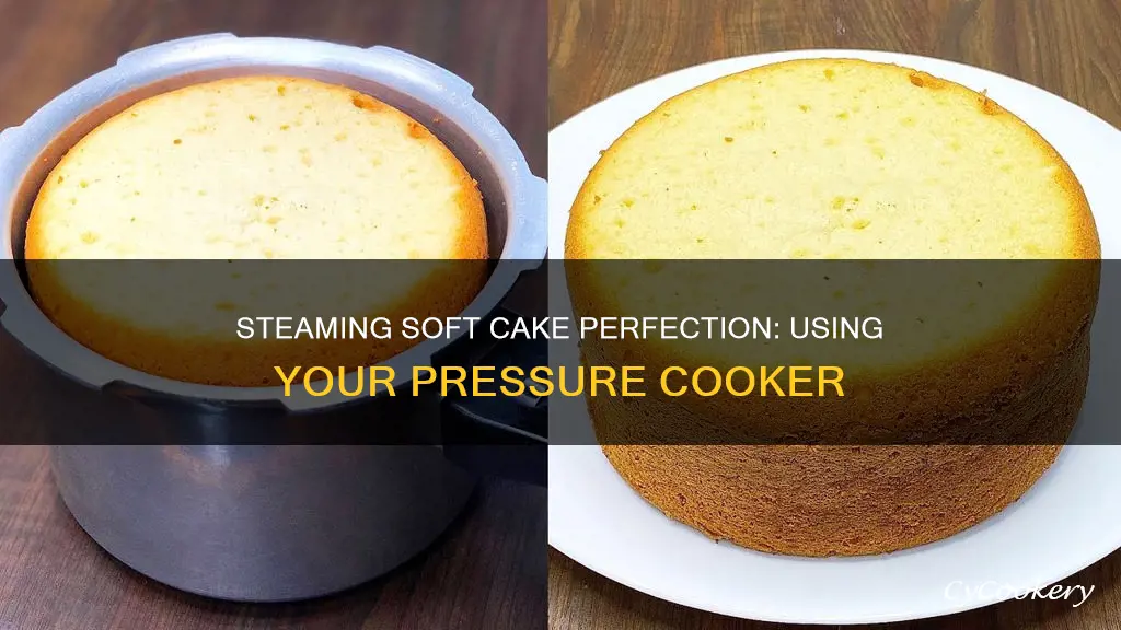 how to steam cake in pressure cooker