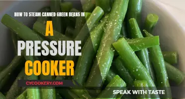 Steaming Canned Green Beans: A Pressure Cooker Guide