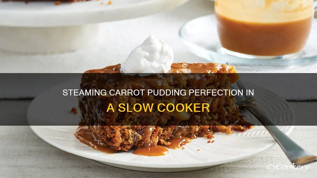 how to steam carrot pudding in a slow cooker