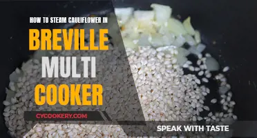 Steaming Cauliflower: Using Your Breville Multi-Cooker