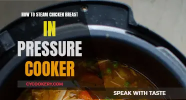 Steaming Chicken Breasts: Pressure Cooker Perfection