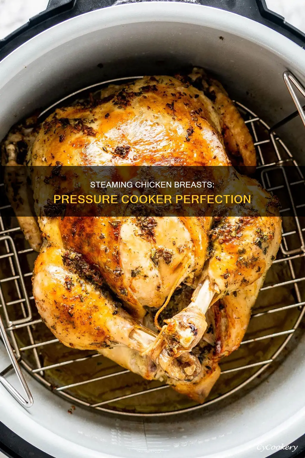 how to steam chicken breast in pressure cooker