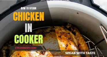 Steaming Chicken in a Cooker: A Quick, Easy Guide