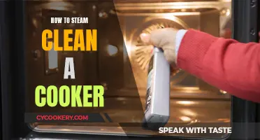 Steam Cleaning Your Cooker: A Step-by-Step Guide