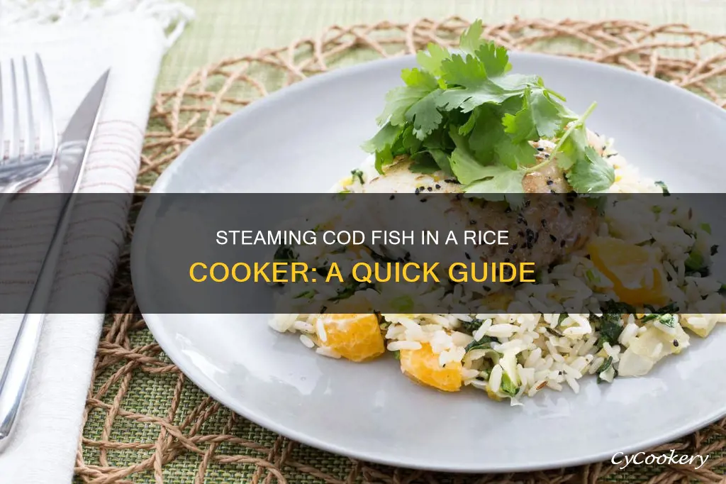 how to steam cod fish in rice cooker