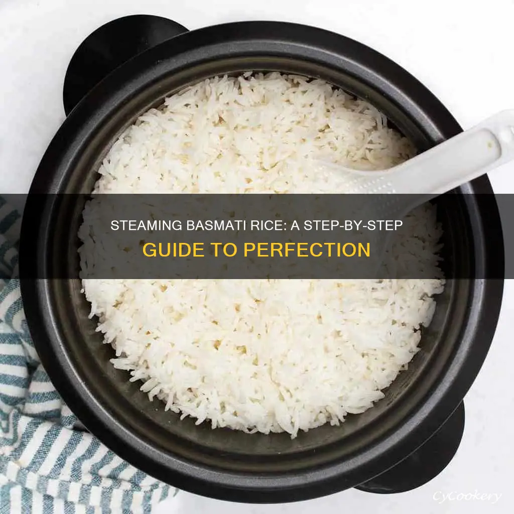 how to steam cook basmati rice