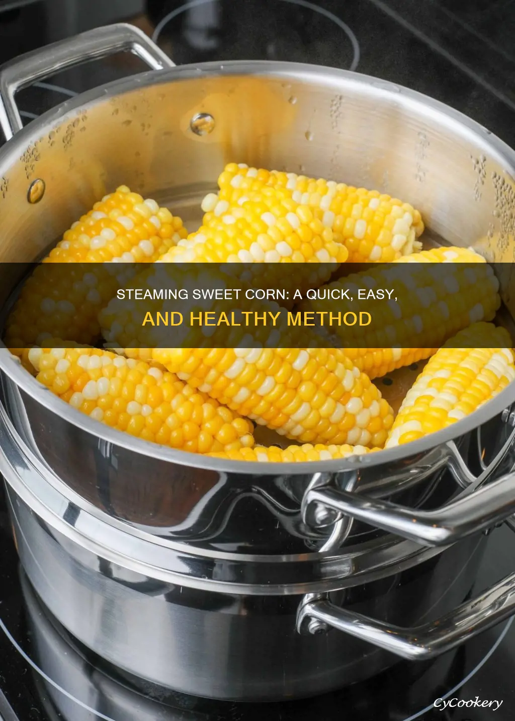 how to steam cook corn