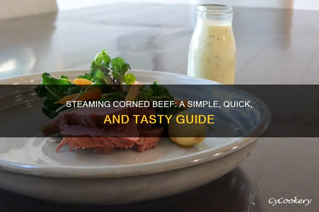 how to steam cook corned beef