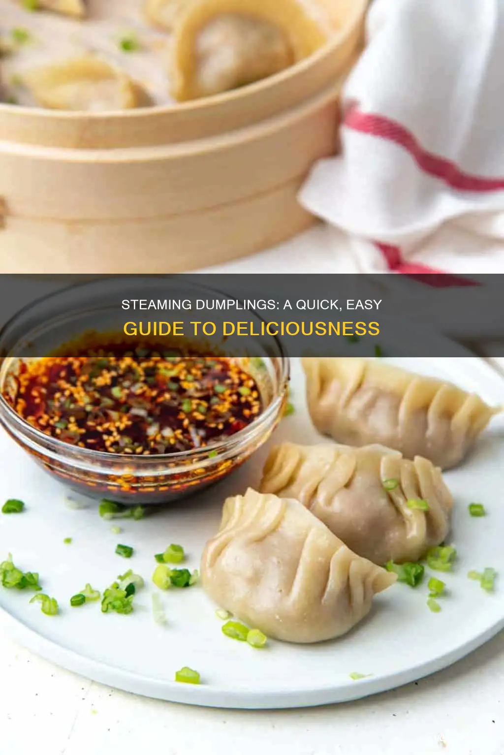 how to steam cook dumplings