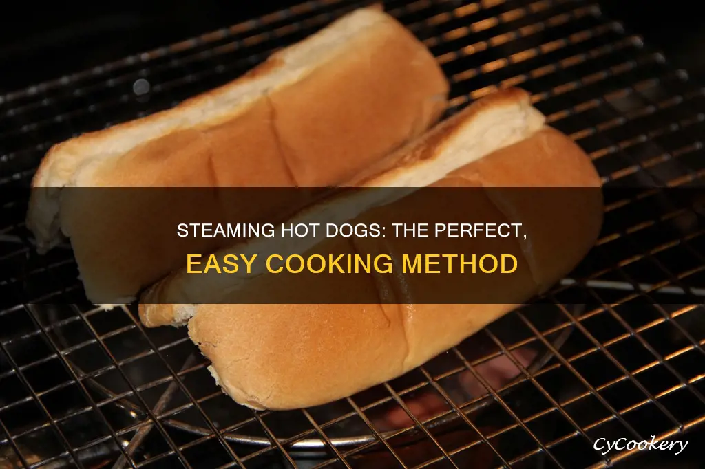 how to steam cook hot dogs