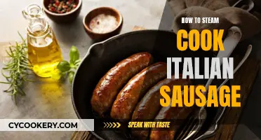 Steam Cooking Italian Sausage: A Simple Guide