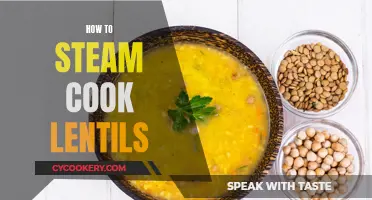 Steam Cooking Lentils: A Simple, Healthy Guide