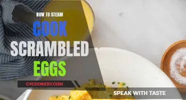 Steam-Cooking Scrambled Eggs: Quick, Easy, and Delicious!