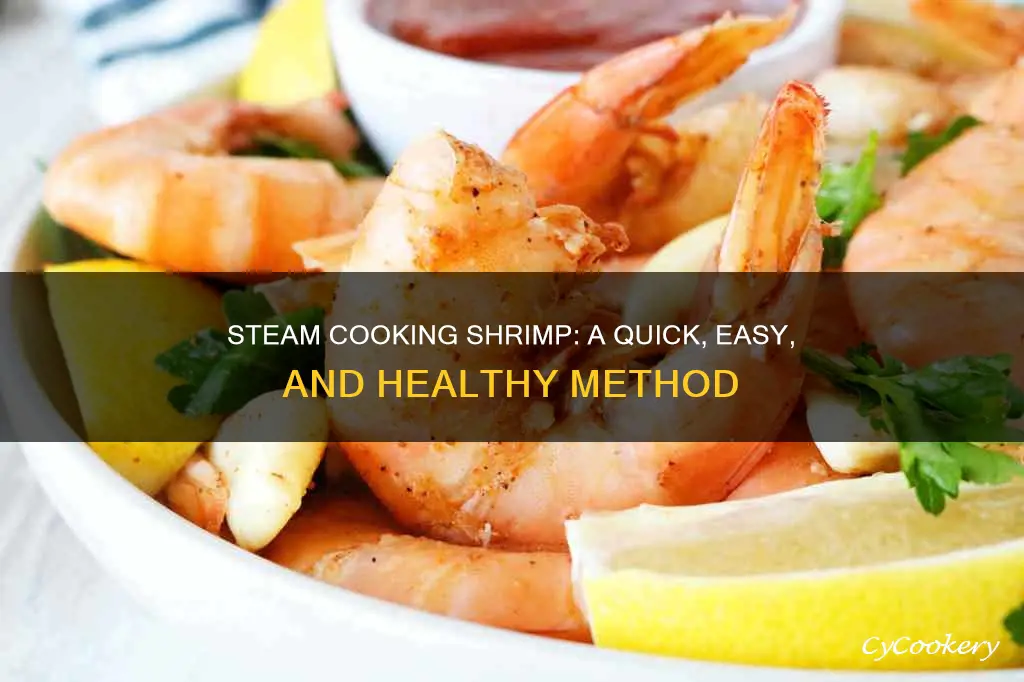 how to steam cook shrimp