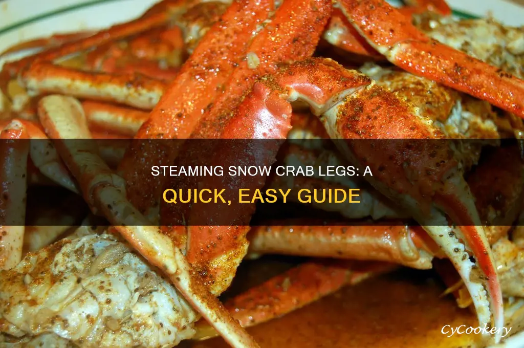 how to steam cook snow crab legs