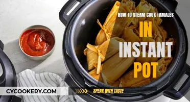 Steaming Tamales: Instant Pot Perfection