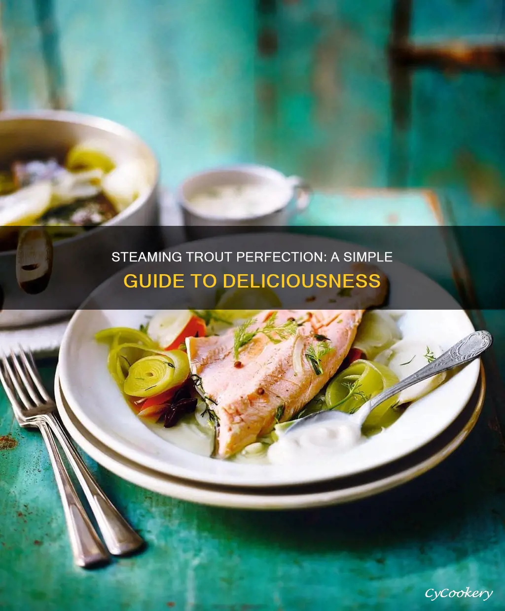 how to steam cook trout