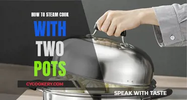 Steam Cooking Simplified: Two-Pot Technique for Delicious Meals