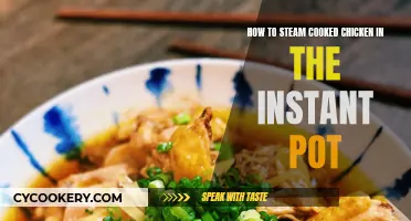 Steaming Chicken Perfection with the Instant Pot