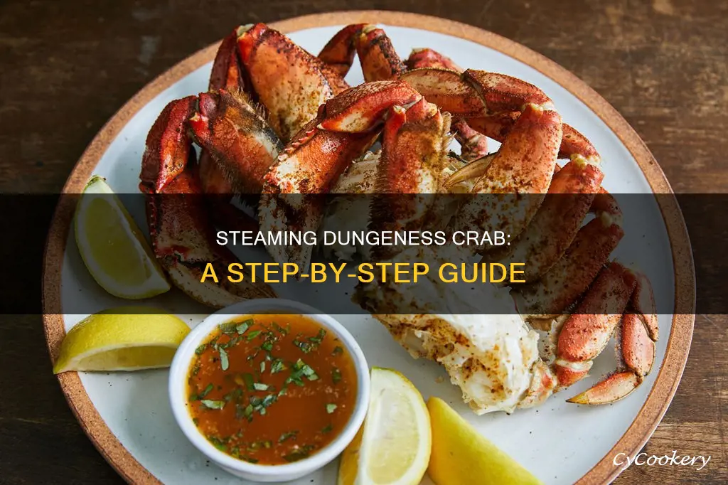 how to steam cooked crab dungeness